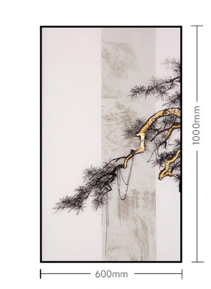 Decorative Art-Mountain stream pine-海智集-