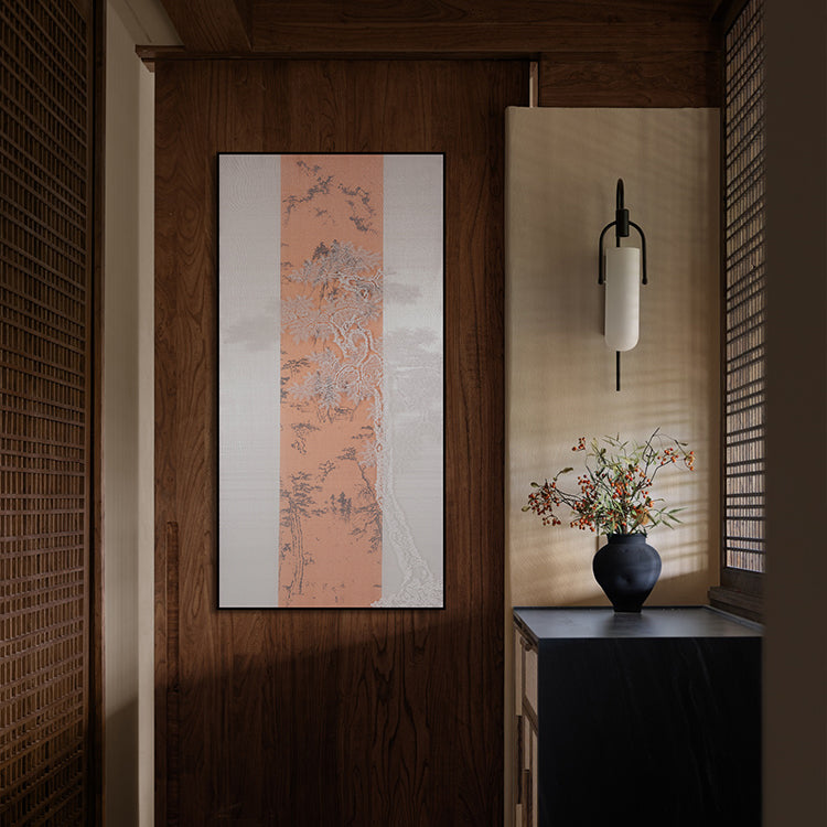 Decorative Art-Pine trees in the forestⅠ-海智集-