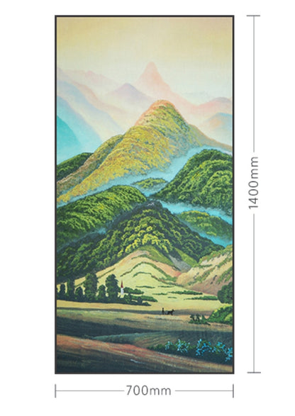 Commercial Suzhou Full Embroidery — framed, simulated silk, soft luster. Dual craftsmanship. Wholesale for decor firms, commercial use; home use too. Art decor for hotels, offices, residences.GorgeousValley-海智集-