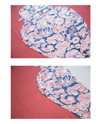 Commercial Suzhou Full Embroidery — framed, simulated silk, soft luster. Dual craftsmanship. Wholesale for decor firms, commercial use; home use too. Art decor for hotels, offices, residences.GorgeousBlue - and - White with Red AccentsⅠ-海智集-