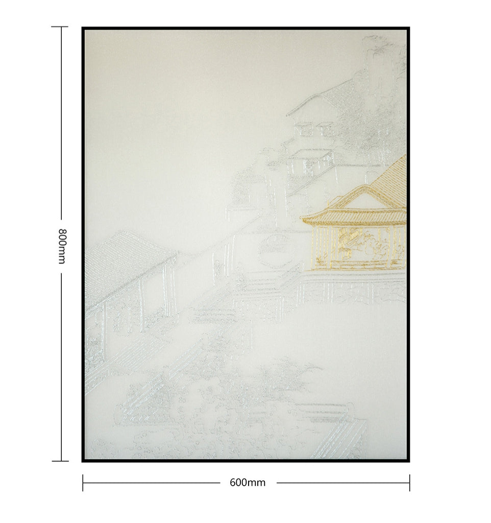 Bulk Order for Suzhou 3D Full-Embroidery Wall Art Featuring core 3D full-embroidery, high-quality materials & commercial standards. Ideal for hotel chains, enterprise groups, etc., for unified interior upgrades.Attic One of Pavilions and Towers-海智集-