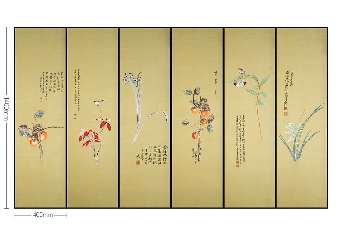 Bulk Order for Suzhou 3D Full-Embroidery Wall Art Featuring core 3D full-embroidery, high-quality materials & commercial standards. Ideal for hotel chains, enterprise groups, etc., for unified interior upgrades.Hanging Flower and Bird Picture-海智集-
