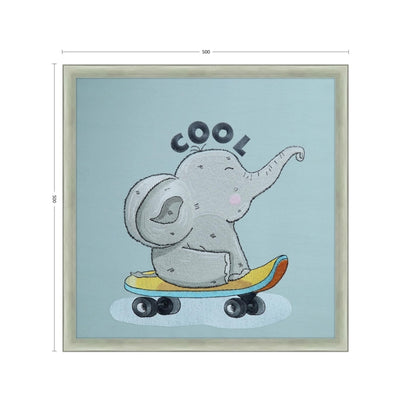 Bulk Order for Suzhou 3D Full-Embroidery Wall Art Featuring core 3D full-embroidery, high-quality materials & commercial standards. Ideal for hotel chains, enterprise groups, etc., for unified interior upgradesCool Elephant-海智集-