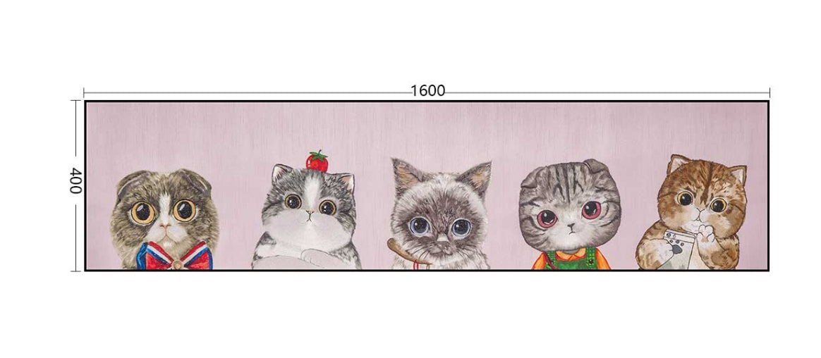 Suzhou 3D Full-Embroidery Wall Art Featuring core 3D full-embroidery, high-quality materials & commercial standards. Ideal for hotel chains, enterprise groups, etc., for unified interior upgrades.Cute Cat Party One-海智集-