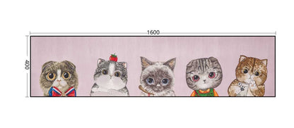 Suzhou 3D Full-Embroidery Wall Art Featuring core 3D full-embroidery, high-quality materials & commercial standards. Ideal for hotel chains, enterprise groups, etc., for unified interior upgrades.Cute Cat Party One-海智集-