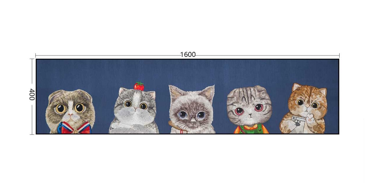 Bulk Order for Suzhou 3D Full-Embroidery Wall Art Featuring core 3D full-embroidery, high-quality materials & commercial standards. Ideal for hotel chains, enterprise groups, etc., for unified interior upgrades.Cute Cat Party Two-海智集-
