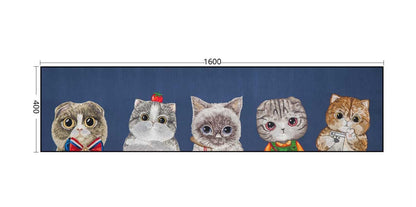 Bulk Order for Suzhou 3D Full-Embroidery Wall Art Featuring core 3D full-embroidery, high-quality materials & commercial standards. Ideal for hotel chains, enterprise groups, etc., for unified interior upgrades.Cute Cat Party Two-海智集-