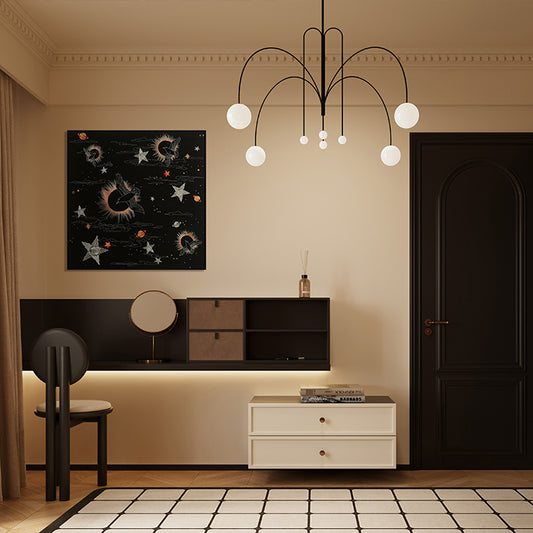Bulk Order for Suzhou 3D Full-Embroidery Wall Art Featuring core 3D full-embroidery, high-quality materials & commercial standards. Ideal for hotel chains, enterprise groups, etc., for unified interior upgrades.Starry Sky-海智集-