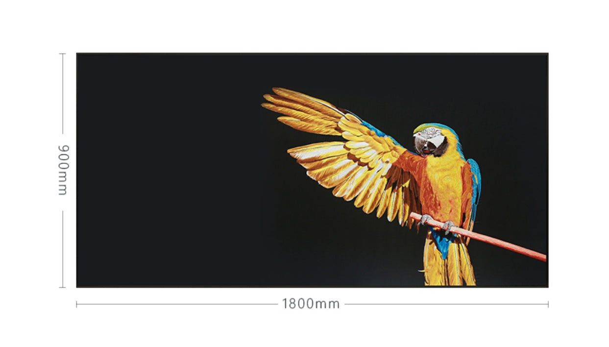 Bulk Order for Suzhou 3D Full-Embroidery Wall Art Featuring core 3D full-embroidery, high-quality materials & commercial standards. Ideal for hotel chains, enterprise groups, etc., for unified interior upgrades.Gentleman Parrot-海智集-