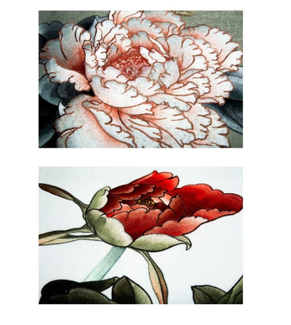 High-End Embroidery Decorative Painting - Suzhou Embroidery with Silk Full-Embroidery Craftsmanship | Commercial Space Soft Decoration Wall Hanging | Bulk Purchases Available with Customizable Patterns and Sizes.Hidden Fragrance in Spring Breeze-海智集-