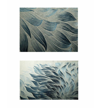 High-End Embroidery Decorative Painting - Suzhou Embroidery with Silk Full-Embroidery Craftsmanship | Commercial Space Soft Decoration Wall Hanging | Bulk Purchases Available with Customizable Patterns and Sizes.Feathered Dreams Woven-海智集-