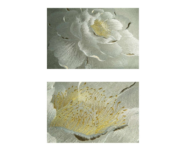 High-End Embroidery Decorative Painting - Suzhou Embroidery with Silk Full-Embroidery Craftsmanship | Commercial Space Soft Decoration Wall Hanging | Bulk Purchases Available with Customizable Patterns and Sizes.Eastern Elegance-海智集-