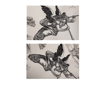 High-End Embroidery Decorative Painting - Suzhou Embroidery with Silk Full-Embroidery Craftsmanship | Commercial Space Soft Decoration Wall Hanging | Bulk Purchases Available with Customizable Patterns and Sizes.Roman Times-海智集-