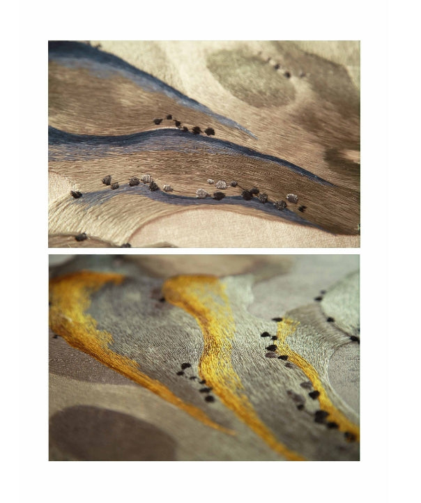 High-End Embroidery Decorative Painting - Suzhou Embroidery with Silk Full-Embroidery Craftsmanship | Commercial Space Soft Decoration Wall Hanging | Bulk Purchases Available with Customizable Patterns and Sizes.Auspicious Crane in Spring-海智集-