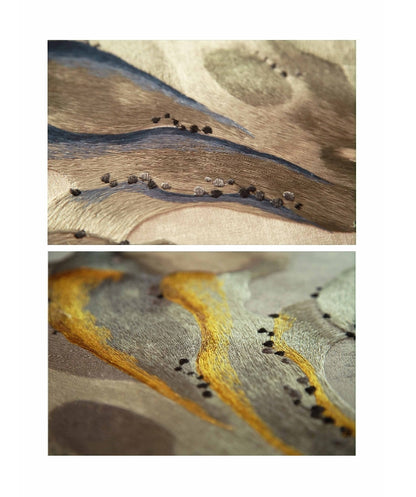 High-End Embroidery Decorative Painting - Suzhou Embroidery with Silk Full-Embroidery Craftsmanship | Commercial Space Soft Decoration Wall Hanging | Bulk Purchases Available with Customizable Patterns and Sizes.Auspicious Crane in Spring-海智集-