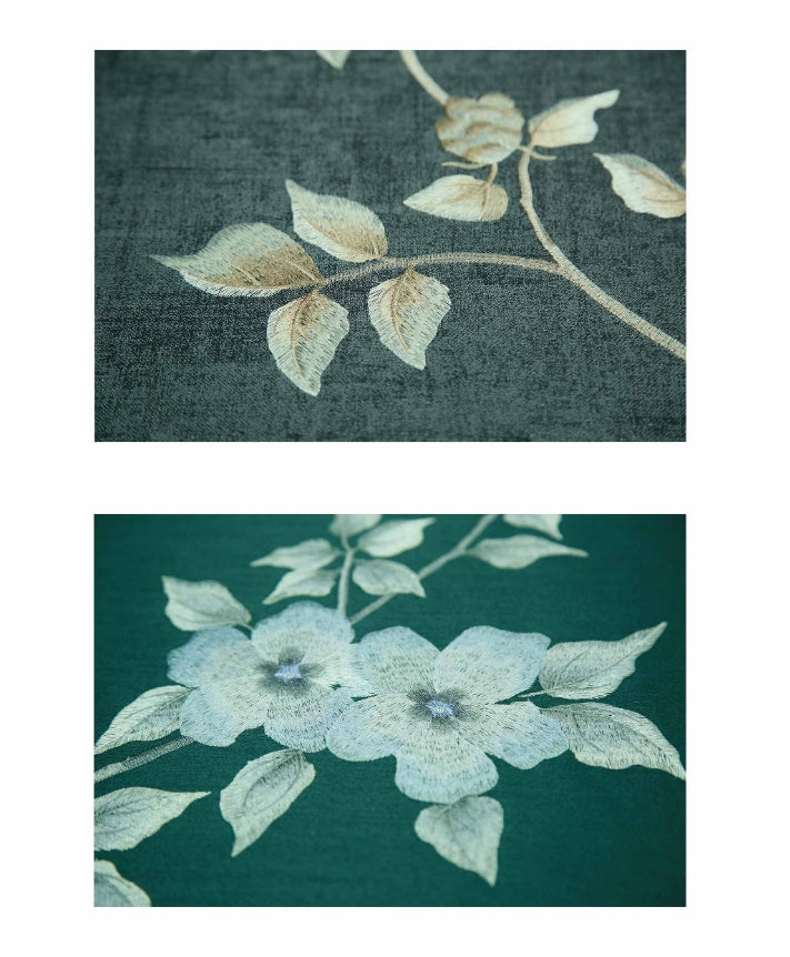 High-End Embroidery Decorative Painting - Suzhou Embroidery with Silk Full-Embroidery Craftsmanship | Commercial Space Soft Decoration Wall Hanging | Bulk Purchases Available with Customizable Patterns and Sizes.Clear Wind Dancing Freely-海智集-