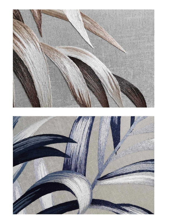 High-End Embroidery Decorative Painting - Suzhou Embroidery with Silk Full-Embroidery Craftsmanship | Commercial Space Soft Decoration Wall Hanging | Bulk Purchases Available with Customizable Patterns and Sizes.Sparse Shadows of Phoenix Tail-海智集-