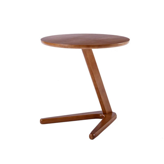 COOLMORE Side Table Round, Small Accent Table Modern End Table for Living Room /Bedroom/ Office-海智集-Default-