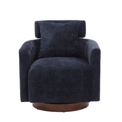 COOLMORE 360 degree rotation design, multi-gear adjustment backrest, soft and comfortable chenille fabric, ergonomic design of the living room chair-海智集-Default-