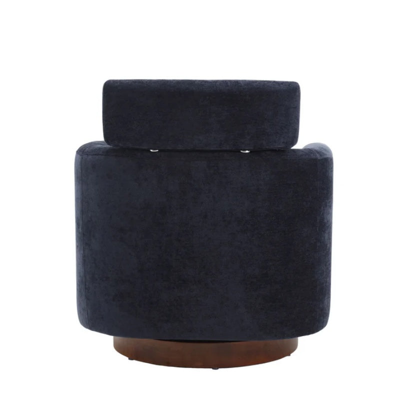 COOLMORE 360 degree rotation design, multi-gear adjustment backrest, soft and comfortable chenille fabric, ergonomic design of the living room chair-海智集-Default-