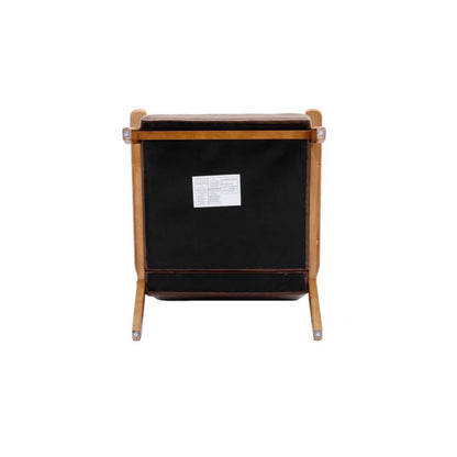 Leisure Chair with Solid Wood Armrest and Feet, Mid-Century Modern Accent chair, for Living Room Bedroom Studio chair-海智集-Default-