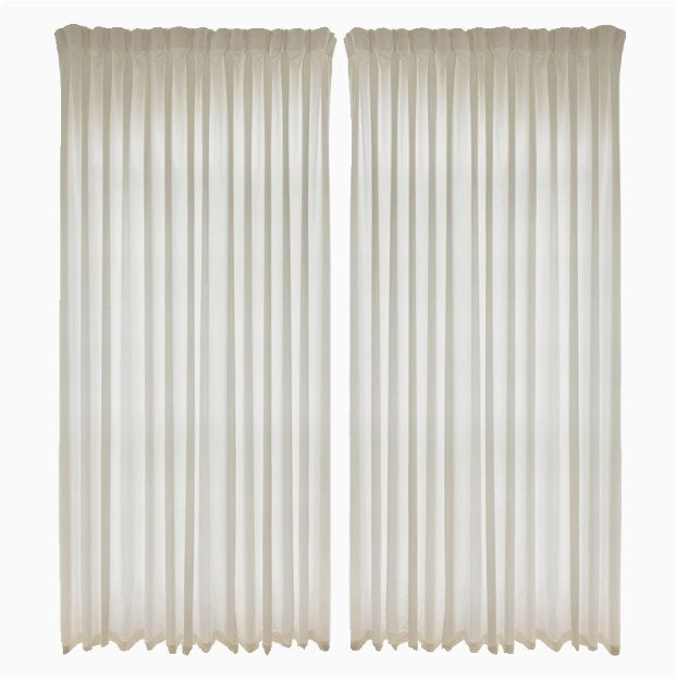 Translucent but not permeable gauze, dreamy gauze curtains for the living room, white sand for the balcony, and thin gauze for the bay window-海智集-