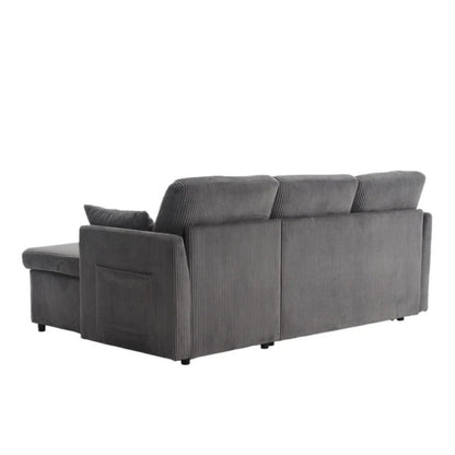 UNITED WE WIN-Furniture, modular L-shaped sofa, modular long sofa with reversible chaise lounge, Sofa bed, Sleeper sofa, modular sofa combination with storage seats.-海智集-Default-