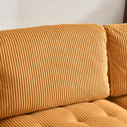 UNITED WE WIN Modular Sectional Sofa U Shaped Modular Couch with Reversible Chaise Modular Sofa Sectional Couch,6- Seat Convertible Sofa,Fit for Living Room-海智集-Default-