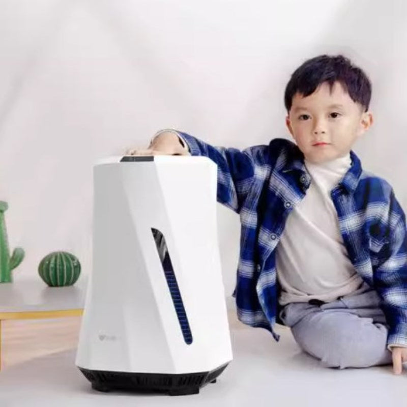 Pure smart humidifier, home bedroom fog-free sterilization humidifier, air purifier, desktop light sound-海智集-