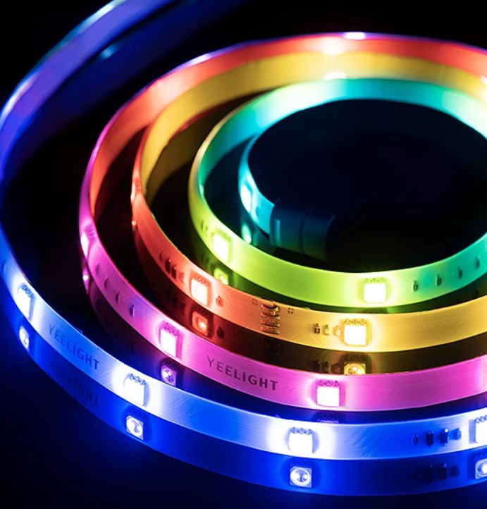 Intelligent flowing water iridescent RGB running horse light strip led light strip-海智集-