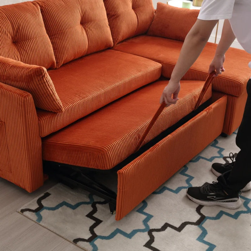 UNITED WE WIN-Furniture, modular L-shaped sofa, modular long sofa with reversible chaise lounge, Sofa bed, Sleeper sofa, modular sofa combination with storage seats.-海智集-Default-