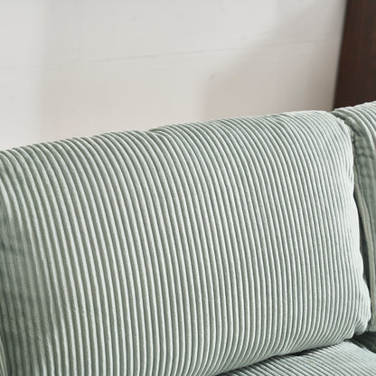 UNITED WE WIN Modular Sectional Sofa U Shaped Modular Couch with Reversible Chaise Modular Sofa Sectional Couch,6- Seat Convertible Sofa,Fit for Living Room-海智集-Default-