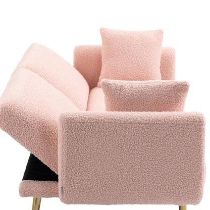 COOLMORE Velvet Sofa , Accent sofa .loveseat sofa with metal feet-海智集-Default-