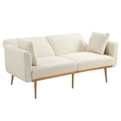 COOLMORE Velvet Sofa , Accent sofa .loveseat sofa with metal feet-海智集-Default-