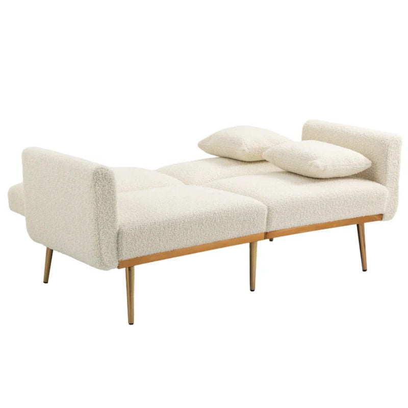 COOLMORE Velvet Sofa , Accent sofa .loveseat sofa with metal feet-海智集-Default-
