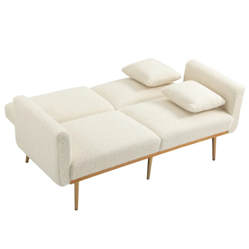 COOLMORE Velvet Sofa , Accent sofa .loveseat sofa with metal feet-海智集-Default-