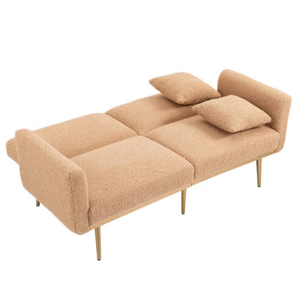 COOLMORE Velvet Sofa , Accent sofa .loveseat sofa with metal feet-海智集-Default-