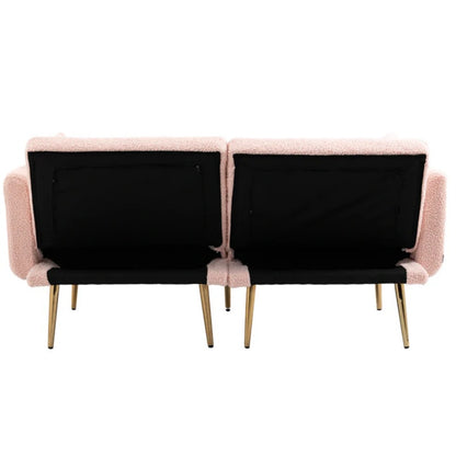 COOLMORE Velvet Sofa , Accent sofa .loveseat sofa with metal feet-海智集-Default-