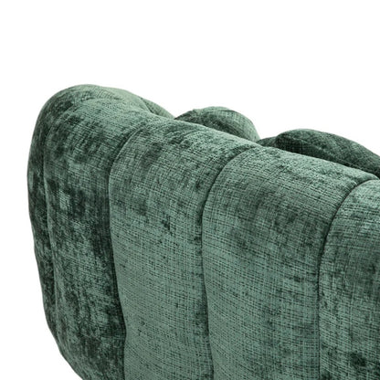 Bean Bag Sofa Lazy Sofa Durable Comfort Lounger High Back Bean Bag Chair Couch for Adults and Kids, Emerald Chenille-海智集-Default-