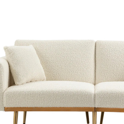 COOLMORE Velvet Sofa , Accent sofa .loveseat sofa with metal feet-海智集-Default-