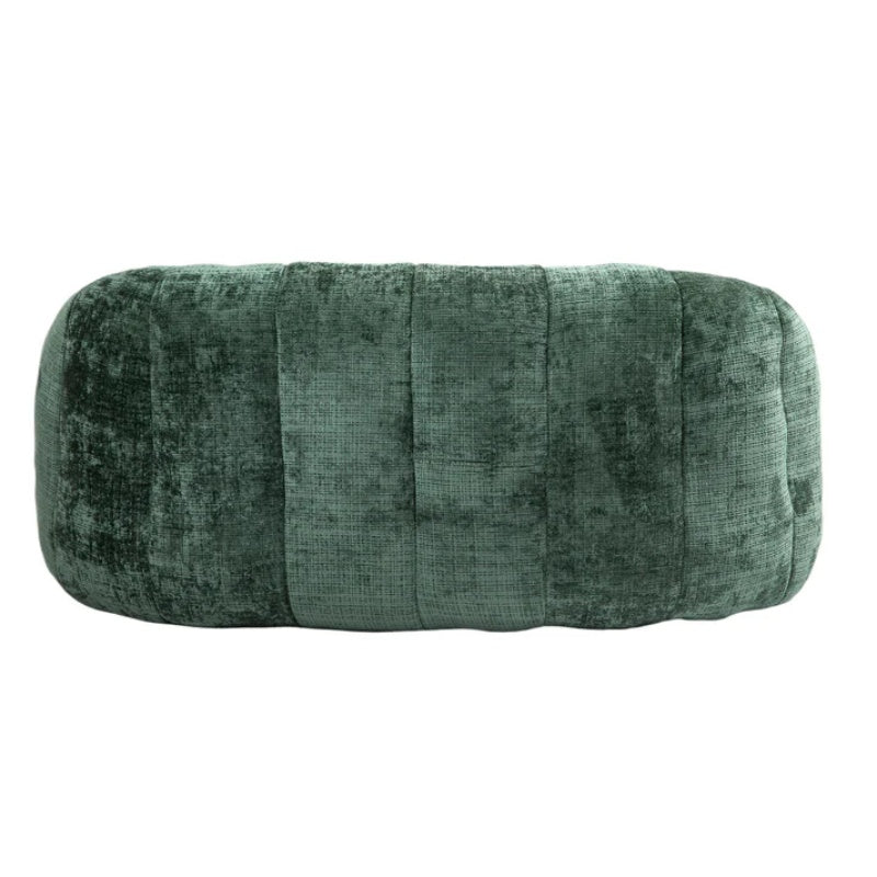 Bean Bag Sofa Lazy Sofa Durable Comfort Lounger High Back Bean Bag Chair Couch for Adults and Kids, Emerald Chenille-海智集-Default-