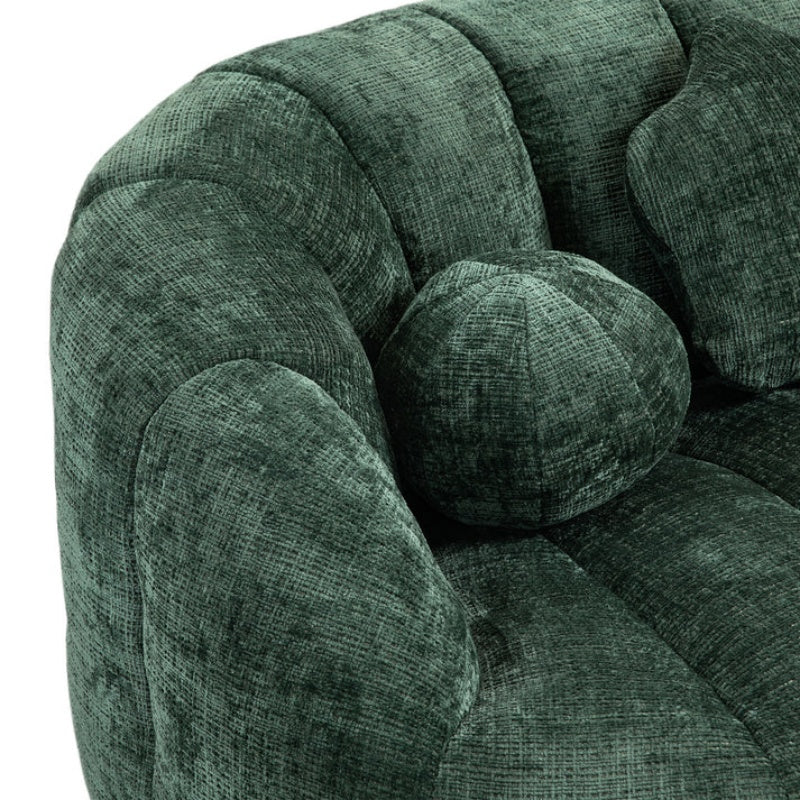 Bean Bag Sofa Lazy Sofa Durable Comfort Lounger High Back Bean Bag Chair Couch for Adults and Kids, Emerald Chenille-海智集-Default-