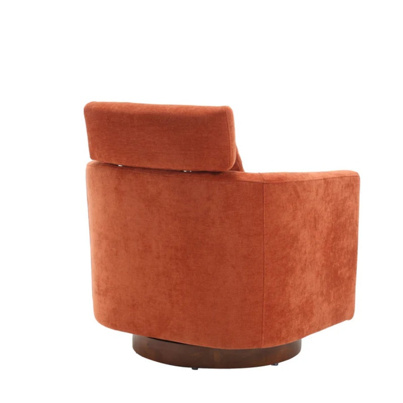 COOLMORE 360 degree rotation design, multi-gear adjustment backrest, soft and comfortable chenille fabric, ergonomic design of the living room chair-海智集-Default-