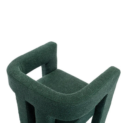 COOLMORE Contemporary Designed Fabric Upholstered Accent/Dining Chair /Barrel Side Chairs Kitchen Armchair for Living Room 2PC/SET-海智集-Default-