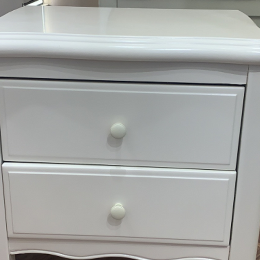European-style bedside table - practical small bedroom furniture with drawers for storage-海智集-