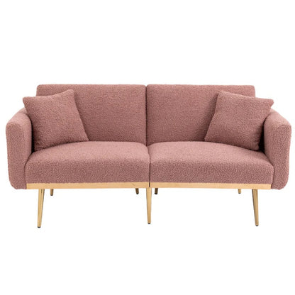 COOLMORE Velvet Sofa , Accent sofa .loveseat sofa with metal feet-海智集-Default-
