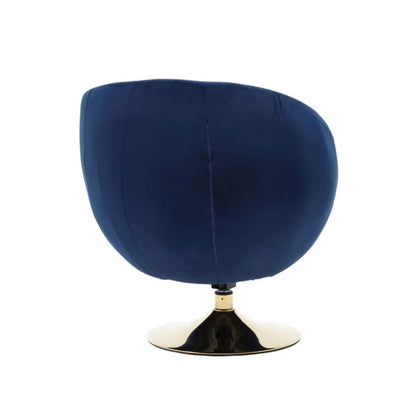 360 Degree Swivel Cuddle Barrel Accent Chairs, Round Armchairs with Wide Upholstered, Fluffy Fabric Chair for Living Room, Bedroom, Office, Waiting Rooms-海智集-Default-