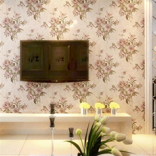 Gold powder with fragrance Wallpaper: The carefree and artistic conception brought by the Linxiu wall fabric-海智集-