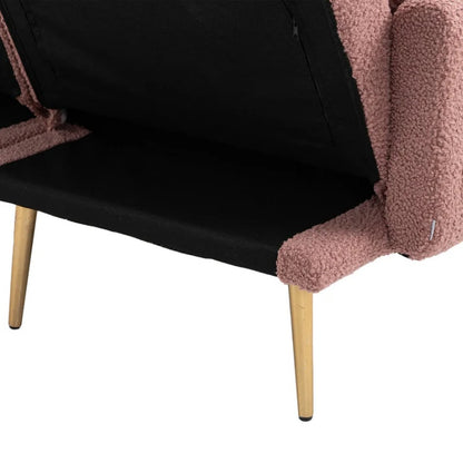 COOLMORE Velvet Sofa , Accent sofa .loveseat sofa with metal feet-海智集-Default-