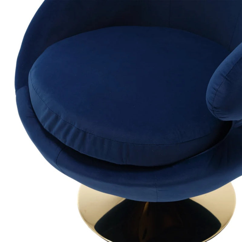 360 Degree Swivel Cuddle Barrel Accent Chairs, Round Armchairs with Wide Upholstered, Fluffy Fabric Chair for Living Room, Bedroom, Office, Waiting Rooms-海智集-Default-